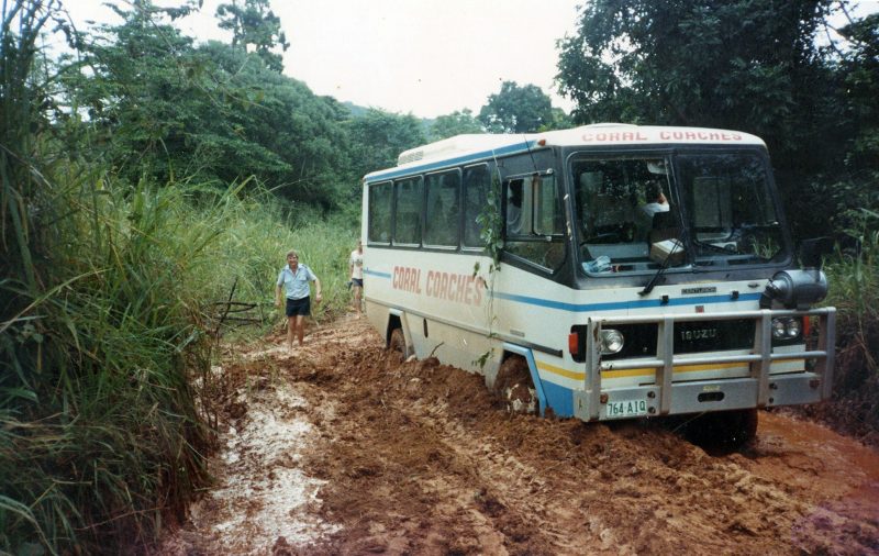 Coral Coaches bogged C Trib