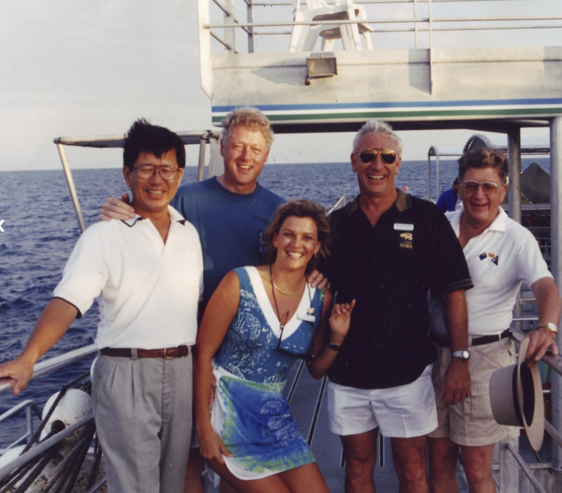 President Bill Clinton Quicksilver Cruises
