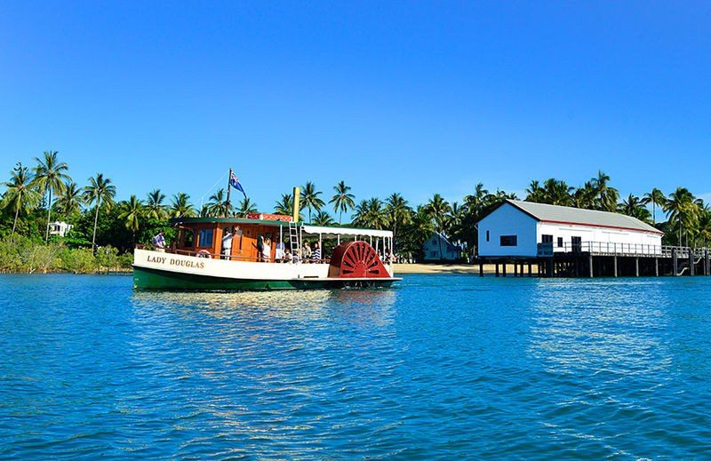 The Lady Douglas Paddle Steamer