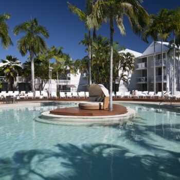 Best Family Friendly Accommodation at Oaks Resort Port Douglas Pool and Cabana