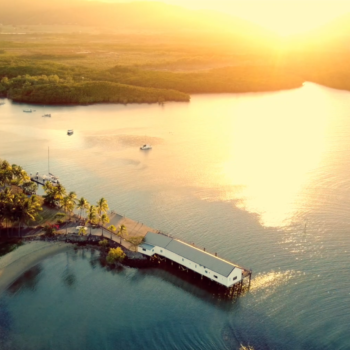 port douglas day trips to great barrier reef Sunsetphoto